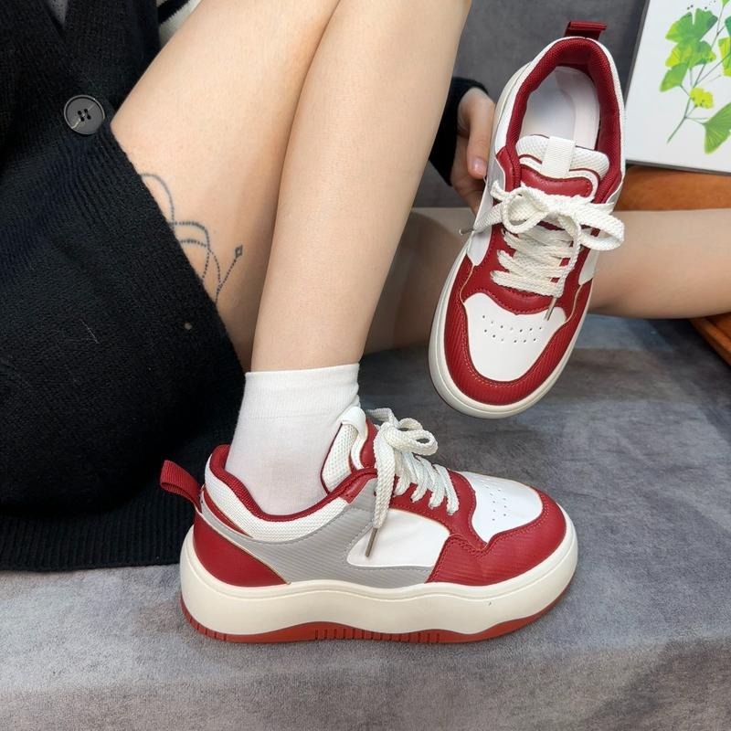 Giày Thể Thao Nữ Sneaker Phối Da Sọc Choson Cá Tính Pp435 – Pipi Store