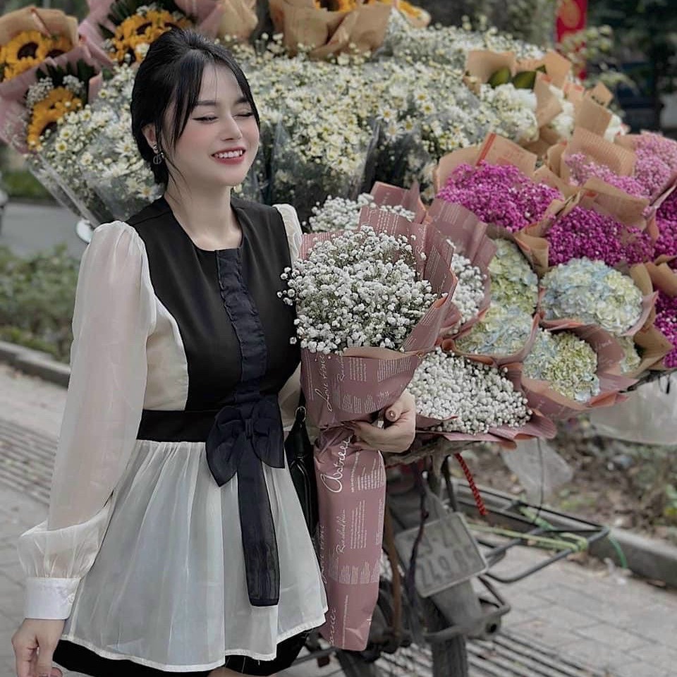 Sét áo Pelum Tay Dài Kèm Quần Sort – Lê Phương Boutique