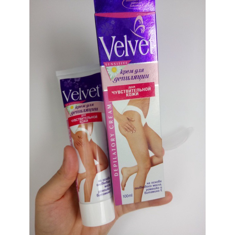 Kem Tẩy Lông Velvet Nga 100ml – Su