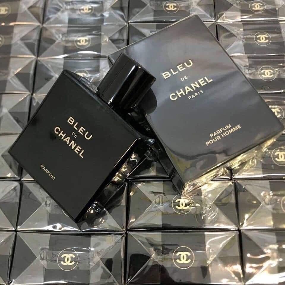 Nước Hoa Bleu Chanel 100ml Chữ Vàng – Nắp Hít – Hàng Nội địa Kt1- Gdn