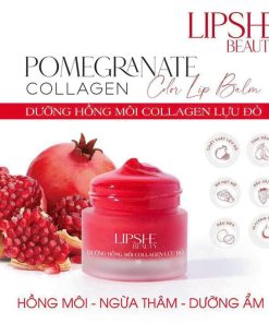 Ủ Dưỡng Môi Lipshe Beauty Lựu Đỏ Làm Hồng Mềm Mịn Môi – Gdn