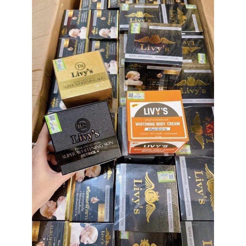 Kem Body Livy’s Thái Lan Mẫu Mới 250g – Su