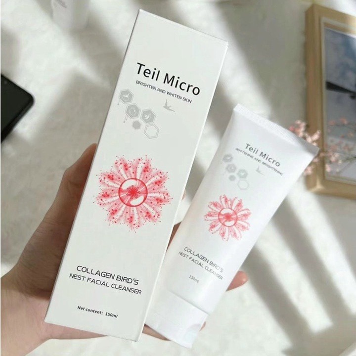 Sữa Rửa Mặt Collagen Tổ Yến Teil Micro 150ml Giảm Mụn, Thâm – Be Yourself