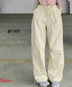 Quần ống Suông Dây Rút Style Cá Tính Hot Trend – Kim