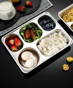 Khay Cơm Inox 5 Ngăn – Su