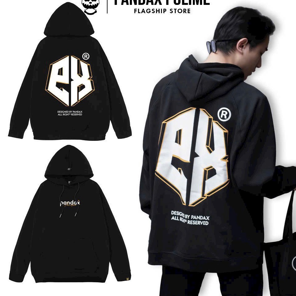 áo Hoodie Unisex Nam Nữ Panda Ex 2 Màu Trắng đen Form Rộng Siêu Ngầu Tp28 – Golden Dream