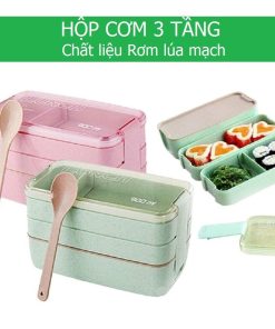 Hộp Cơm 3 Tầng Lúa Mạch – Gdn