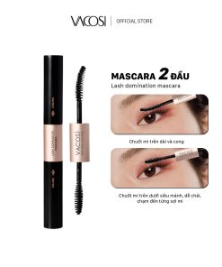 Cây Mascara 2 đầu Dài Và Cong Mi 10g – Natural Lash Domination Mascara Vacosi