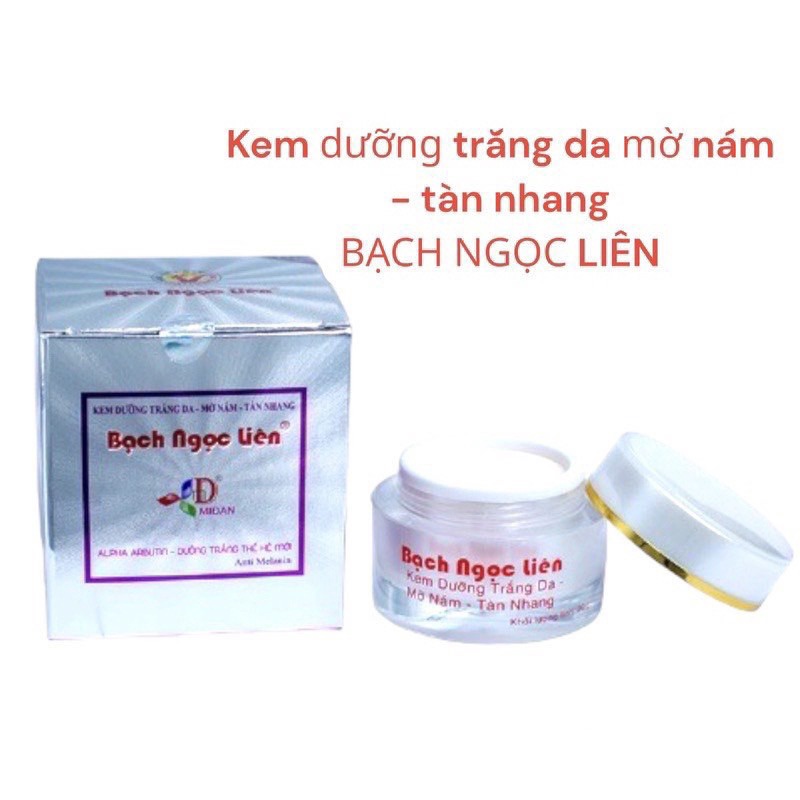 Kem Face Bạch Ngọc Liên Chính Hãng Trắng Da Giảm Nám 20g – Gdn