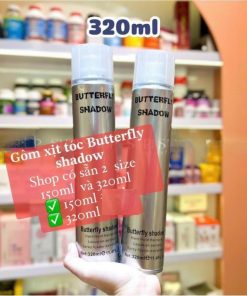 Gôm Xịt Tóc Butterfly Shadow Chính Hãng Giữ Nếp Tạo Kiểu Nam, Nữ – Su