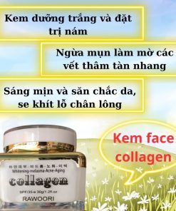 Kem Face Collageen Rawoori 30g Dưỡng Da Sáng Mịn , Ngừa Mụn , Phục Hồi Da Hư Tổn Kt1-gdn