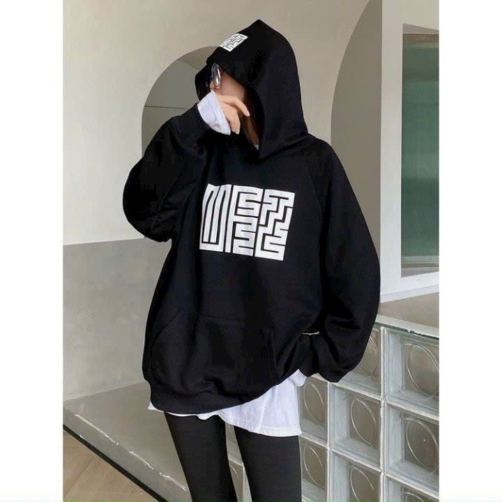 áo Khoác Hoodie Nỉ Nam Nữ Phối Chữ Hàn Trên áo Cực Xịn Cá Tính Chất Liệu Vải Dày Mịn Form Rộng To Có Kèm Bo Chun Siêu Xinh Hàng Hot Trend-htm Fashion