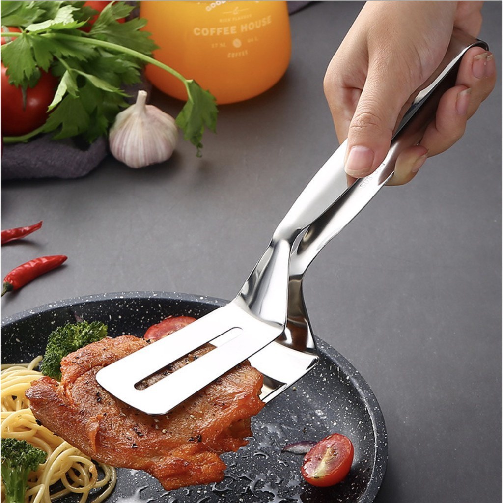 Kẹp Gắp Thức ăn Inox – Gdn