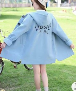 áo Khoác Nỉ Nữ Phối Form Rộng Dáng Cao Chất Liệu Vải Dày Mịn Kèm Cúc Bấm đẹp Thêu Nổin Chữ Love Pop đẹp Siêu Xinh Hàng Hot Trend-htm Fashion