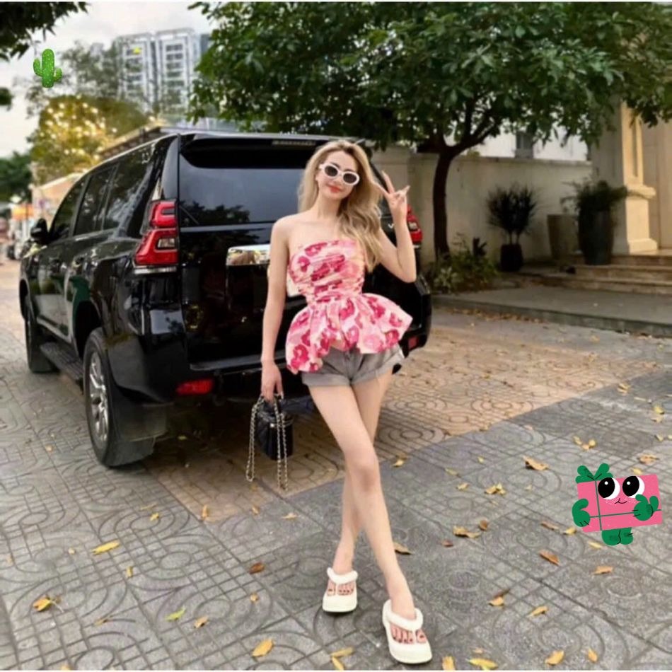 áo Nữ ống Hoa Có Mút – Ausa House
