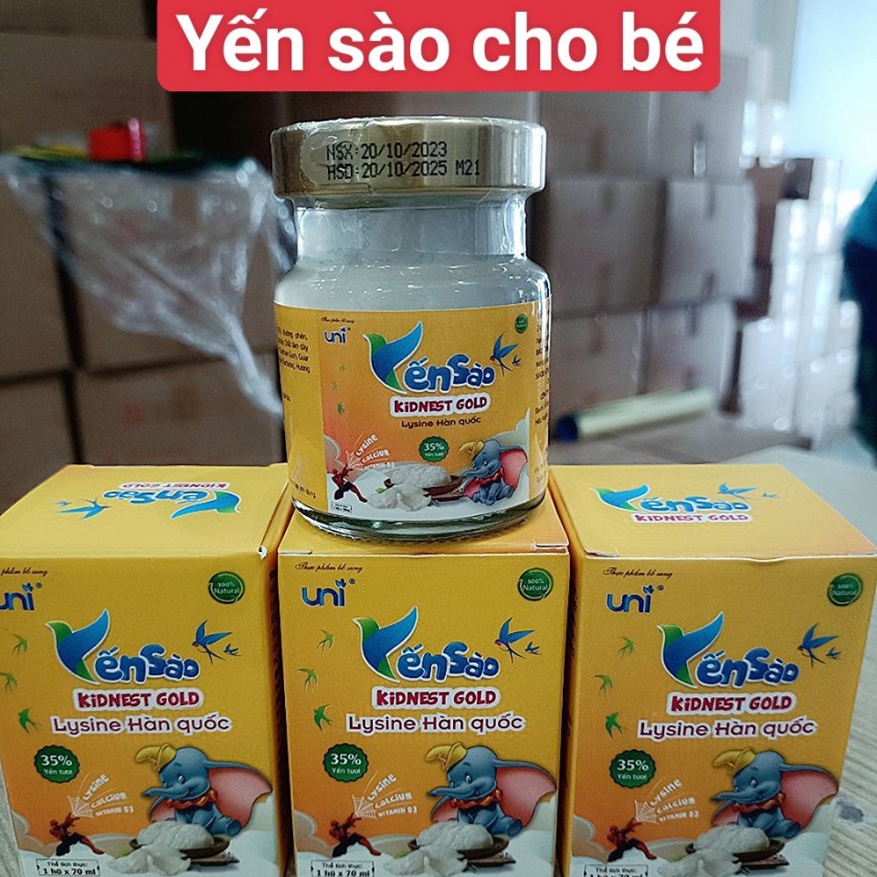 1hũ Yến Sào Uni Kidnest Gold 36% Yến-uni Pharma