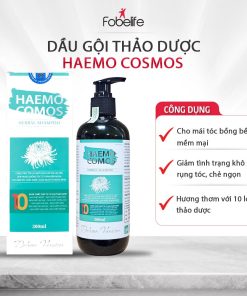 Dầu Gội Thảo Dược Haemo Cosmos 10 Loại Thảo Dược Giúp Tóc Chắc Khỏe Từ Chân, Sạch Gàu, Làm đen Tóc, Kích Thích Mọc Tóc – Fobelife