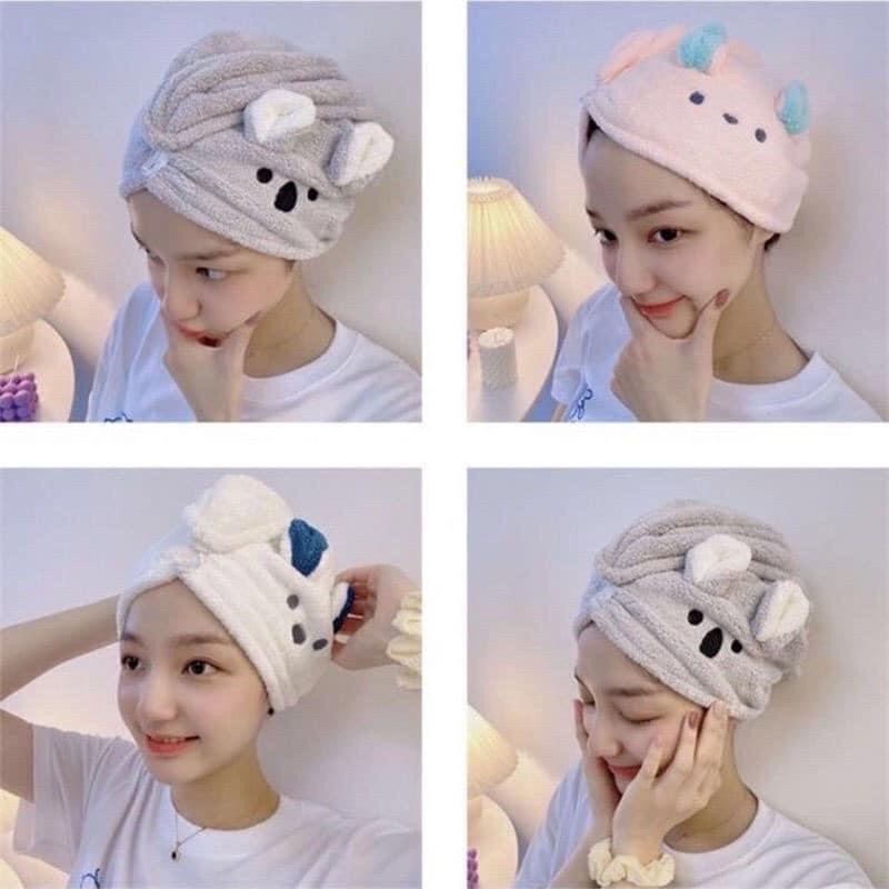 Khăn Quấn Khô Tóc Hình Thú Cute – Hgs