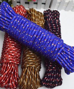 Cuộn Dây Phơi 10m Chống Trượt, Dây Dù Paracord đa Năng Cực Bền Chắc, Chống Gió Hiệu Quả Phơi đồ, Cắm Trại,.. Tiện ích – Hgs