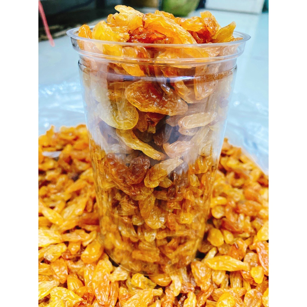 Nho Vàng Không Hạt Sấy Khô 500g – Winnie House