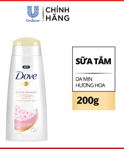 Sữa Tắm Dưỡng Thể Dove Sakura Blossoms Hương Hoa Anh đào 200g Ctb487 – Bechip