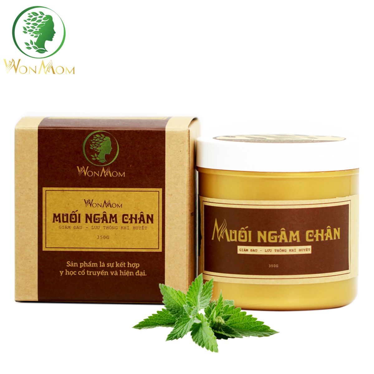 Muối Ngâm Chân Giảm đau Nhức, Ngủ Ngon Giấc Wonmom 350g