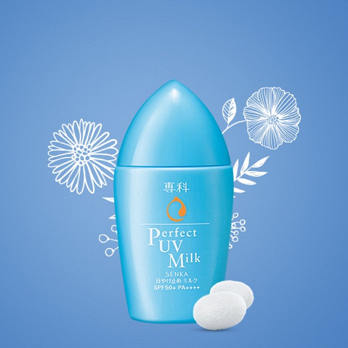 Sữa Chống Nắng Perfect Uv Milk Spf 50+ Senka 40ml