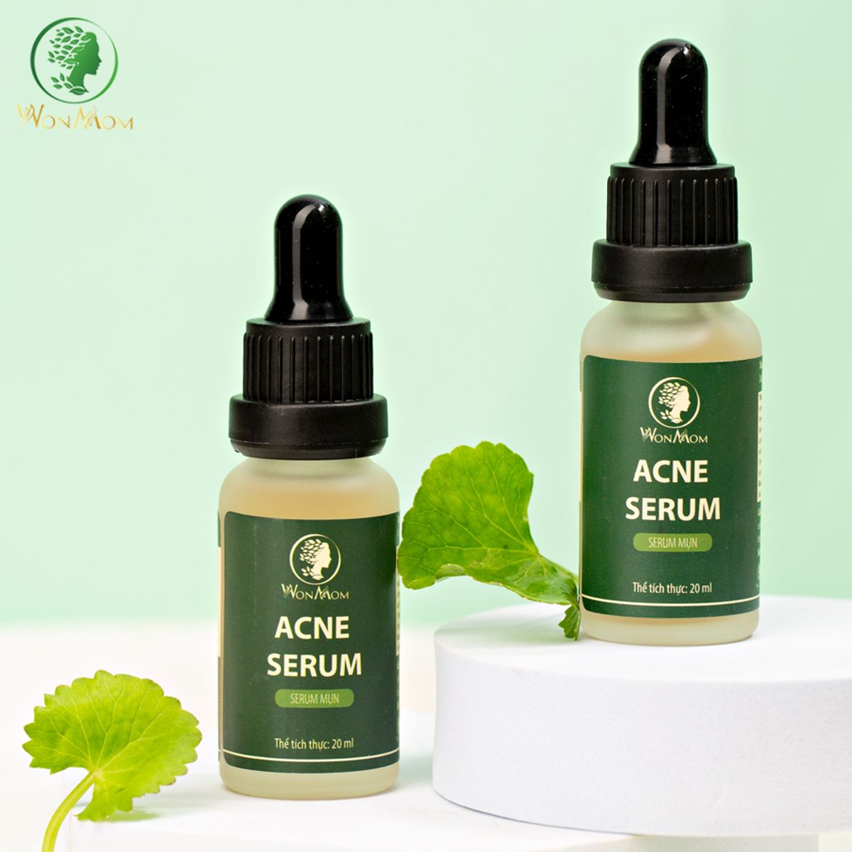 Serum Trị Mụn, Trị Thâm, Trắng Da Cho Mẹ Bầu Và Sau Sinh Wonmom 20ml