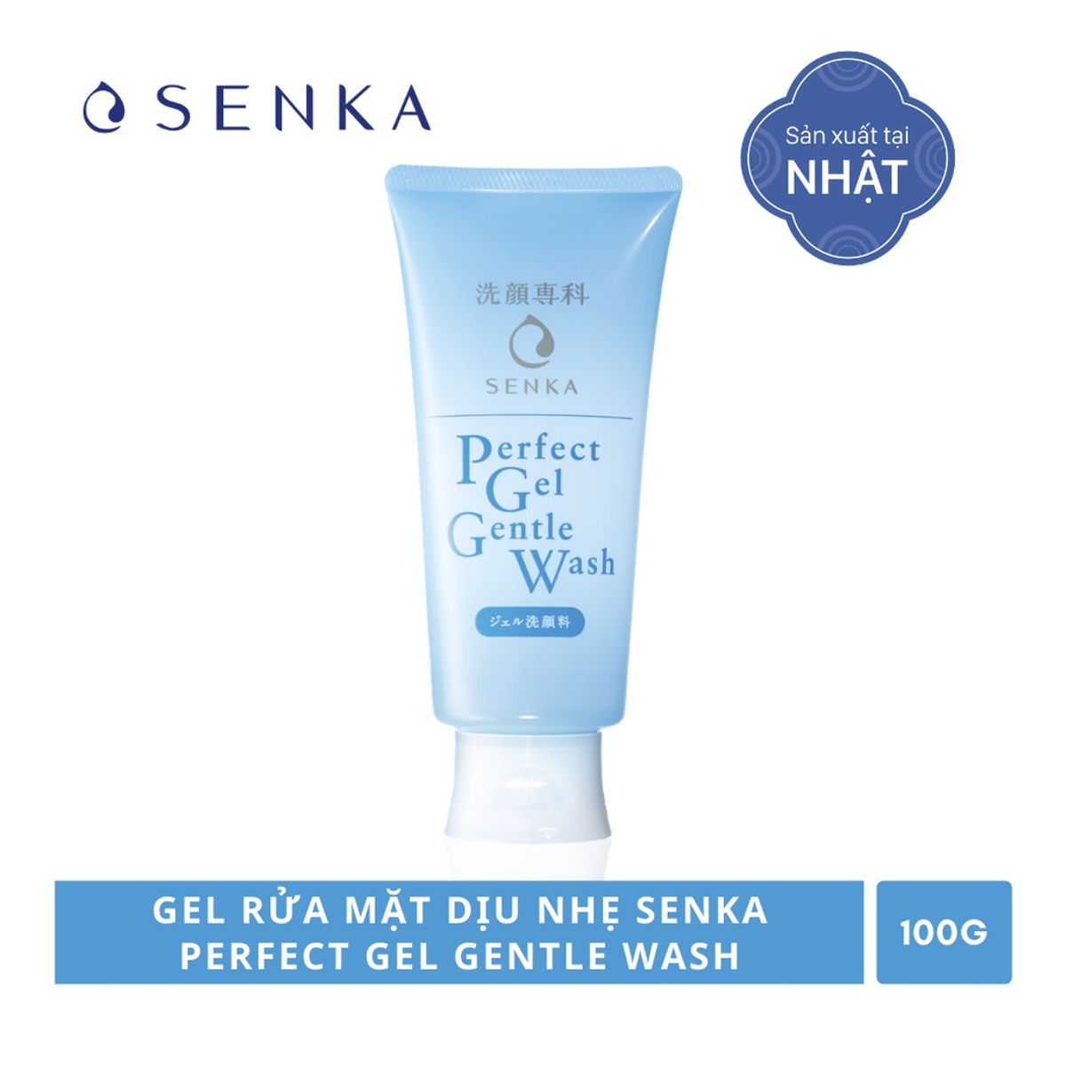 Gel Rửa Mặt Dịu Nhẹ Gentle Wash 100g – Senka