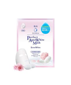 Mặt Nạ Dưỡng Da Trắng Hồng Perfect Aqua Extra White Mask Senka