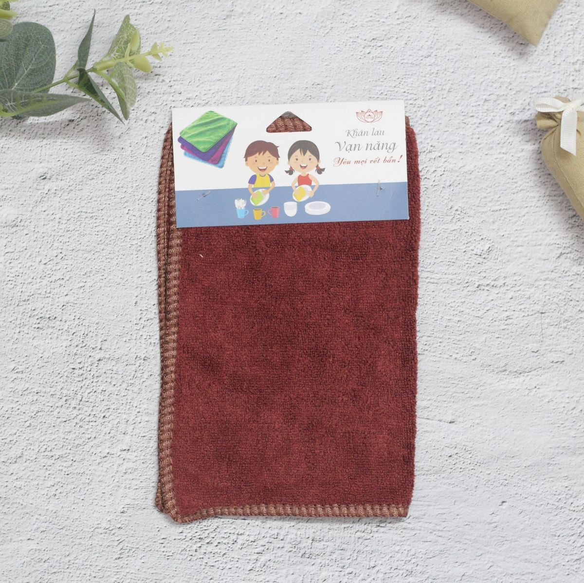 Khăn Lau Siêu Mềm 17×23 Cm – Vạn Năng (giao Màu Ngẫu Nhiên)