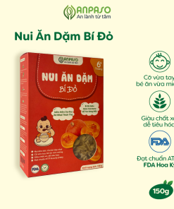 Nui ăn dặm bí đỏ Anpaso 150g