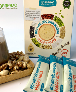 Ngũ Cốc Dinh Dưỡng Happy Nuts – Ngũ Cốc Tiện Lợi Anpaso