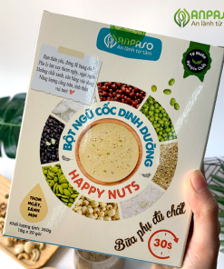 Ngũ Cốc Dinh Dưỡng Happy Nuts – Ngũ Cốc Tiện Lợi Anpaso