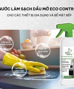 Nước làm sạch dầu mỡ cho các thiết bị gia dụng và bề mặt bếp Eco Control 500ml