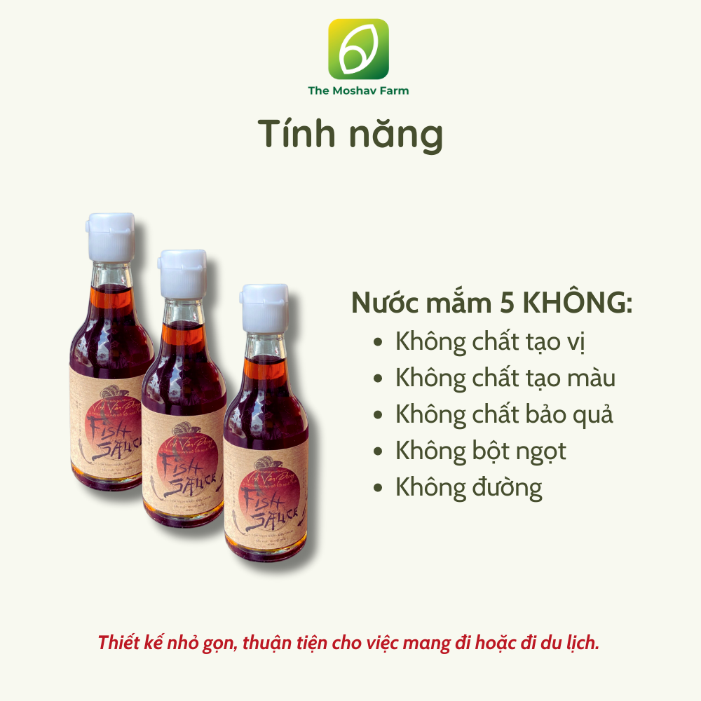 Nước mắm vịnh Vân Phong (60ml)