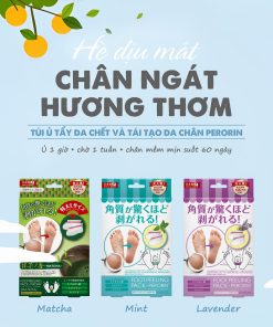 Túi ủ tẩy da chết và tái tạo da chân Perorin Hộp 01 túi