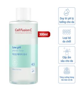 Nước cân bằng PH thấp, tăng cường hàng rào bảo vệ da 300ml – Cell Fusion C Low pH pHarrier Toner