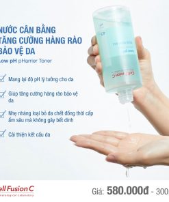 Nước cân bằng PH thấp, tăng cường hàng rào bảo vệ da 300ml – Cell Fusion C Low pH pHarrier Toner