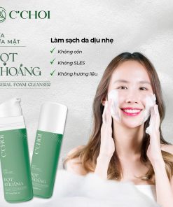 Sữa rửa mặt bọt khoáng C’Choi – Mineral Foam Cleanser