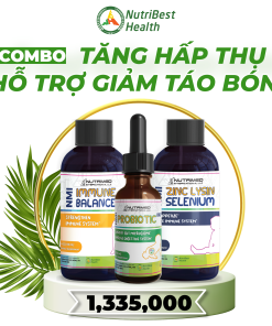 Combo cho bé Hỗ trợ tăng hấp thu – giảm táo bón