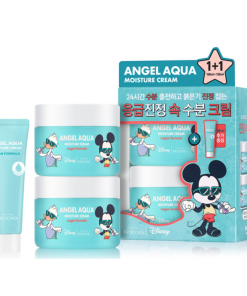 Kem dưỡng ẩm Angel Aqua Moisture Cream Disney 150mlx2 + 30ml ( gift) (BEYOND ANGEL AQUA MOISTURE CREAM)