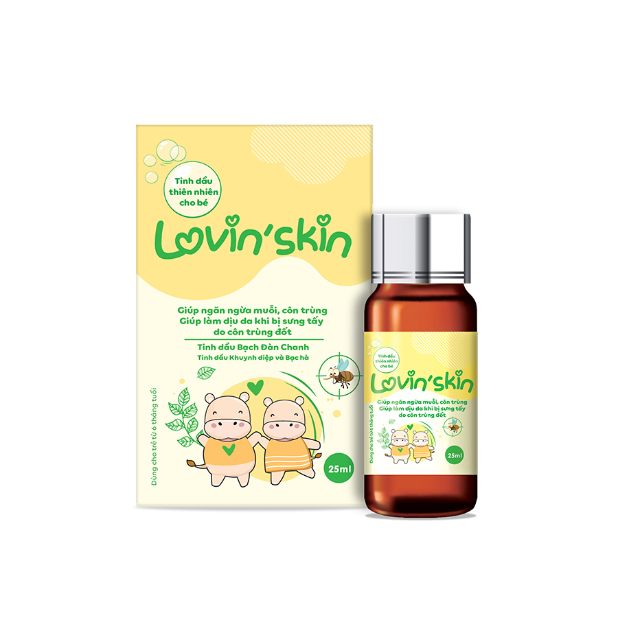 Tinh dầu thiên nhiên cho bé (Lovin’skin 25ml)