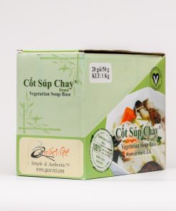 Cốt gia vị Súp Chay (Hộp 20 gói) – Vietnam Vegetarian Soup Base