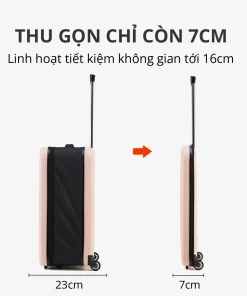 Vali du lịch xếp gọn tiết kiệm không gian Kachi MK355