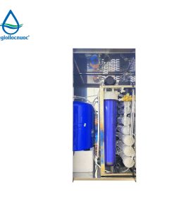 Máy lọc nước bán công nghiệp Watek 50 lít/ giờ, model: WT-50T, gồm vỏ tủ inox