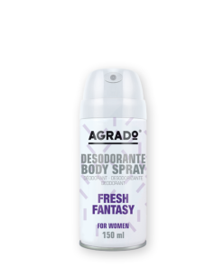 Xịt khử mùi AGRADO body fresh fantasy 150ml