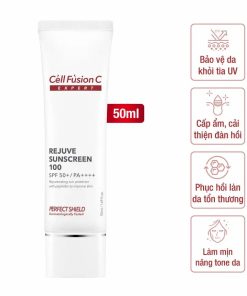 Kem chống nắng nâng tone, ngăn ngừa lão hóa 50ml – Cell Fusion C Expert Rejuve Sunscreen 100 SPF50+, PA++++