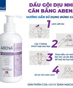 Dầu gội dịu nhẹ cân bằng Abena – 250ml