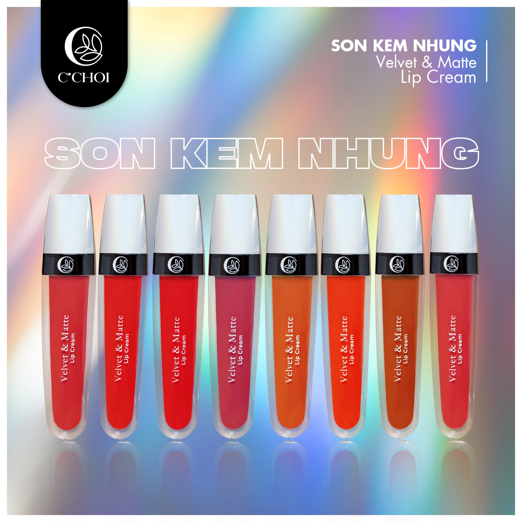 Son kem nhung C’Choi – Velvet & Matte Lip Cream